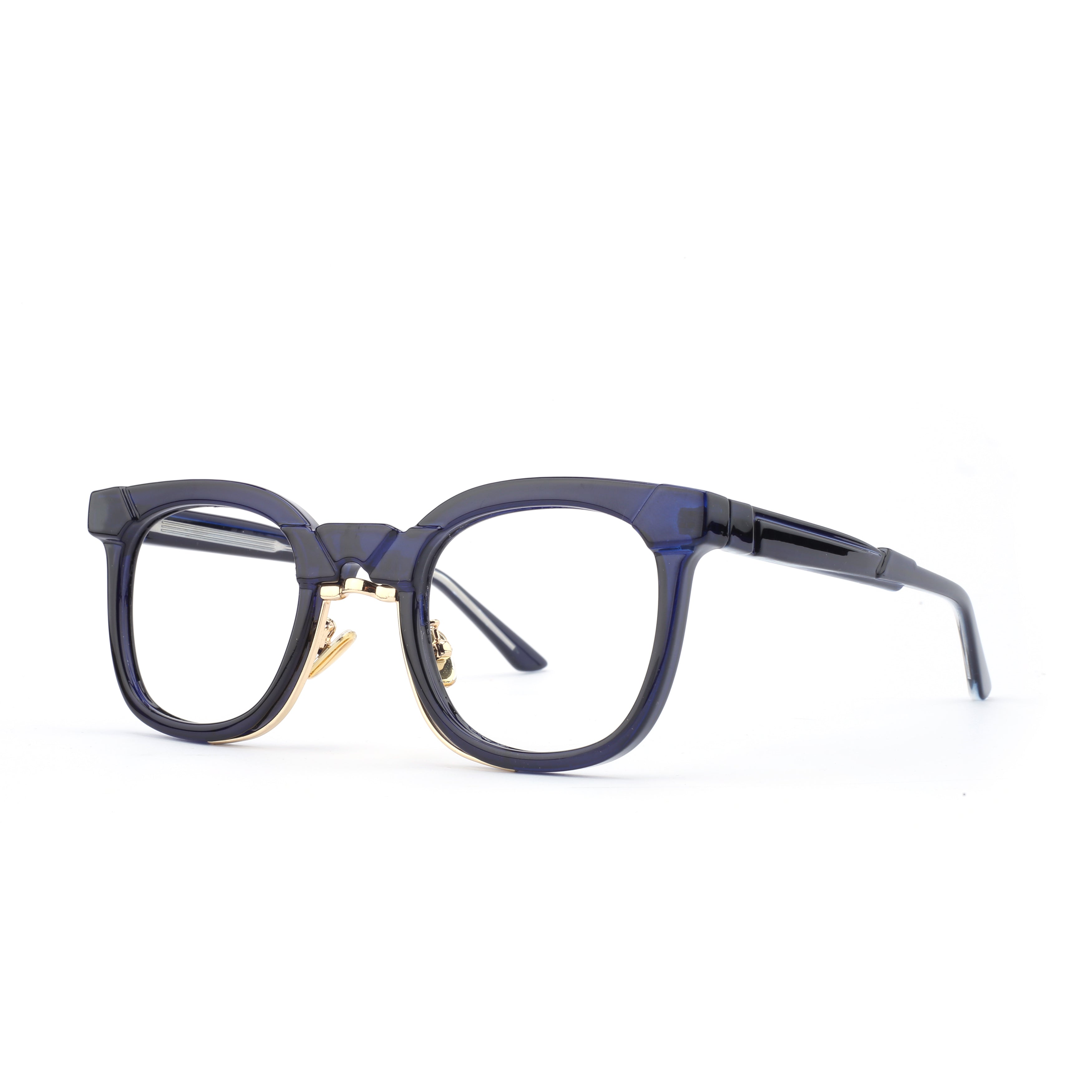 #color_deep navy blue with gold accents