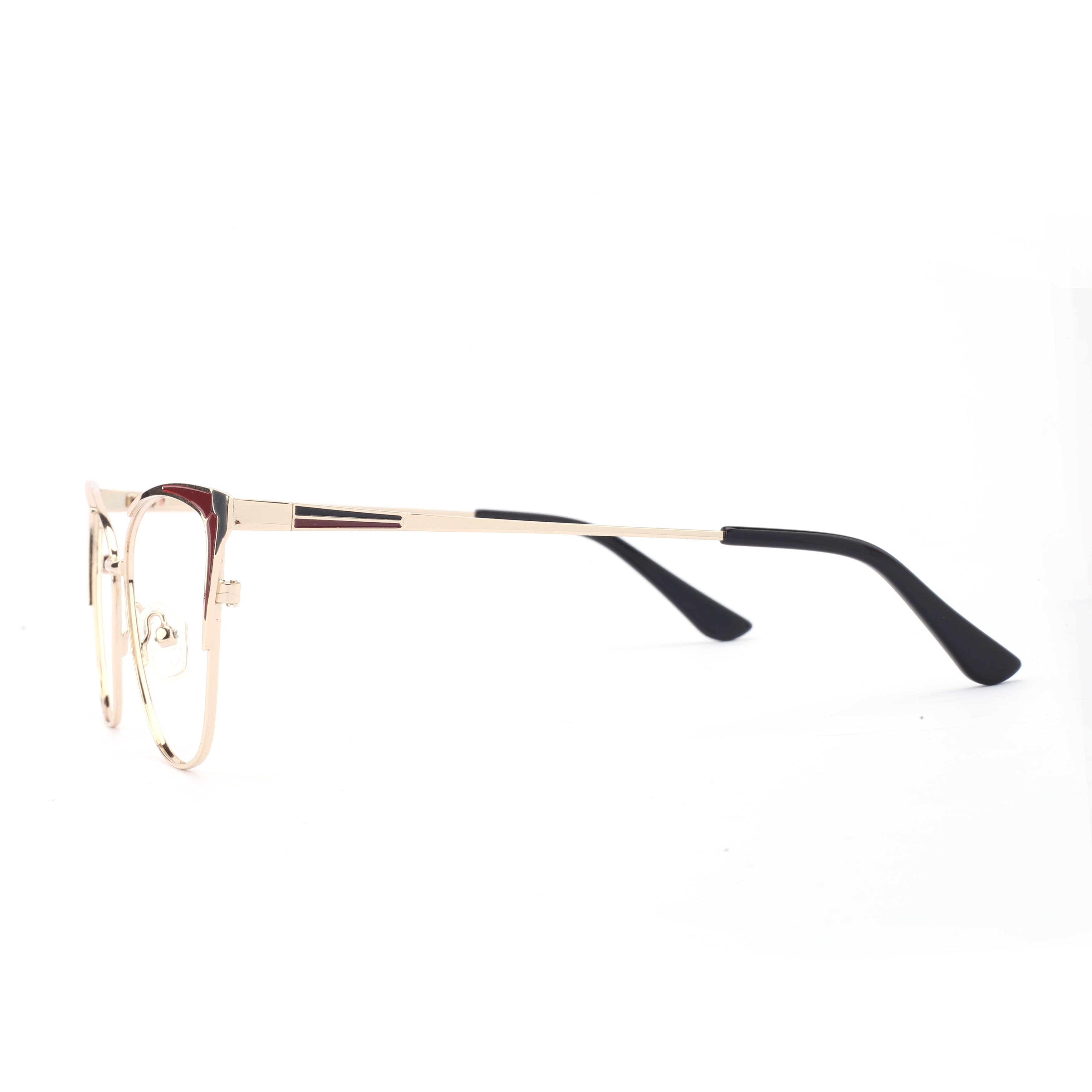 #color_burgundy with black temple