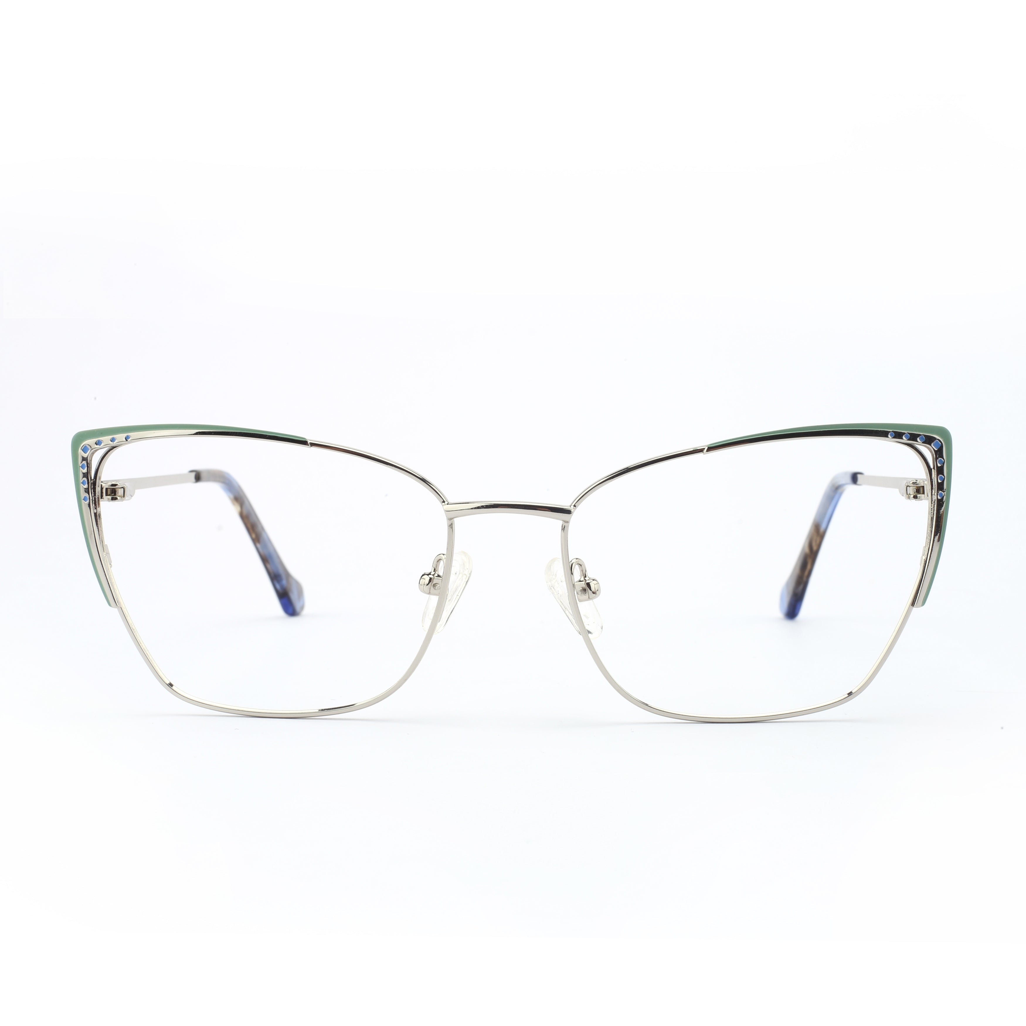 #color_silver with green accent